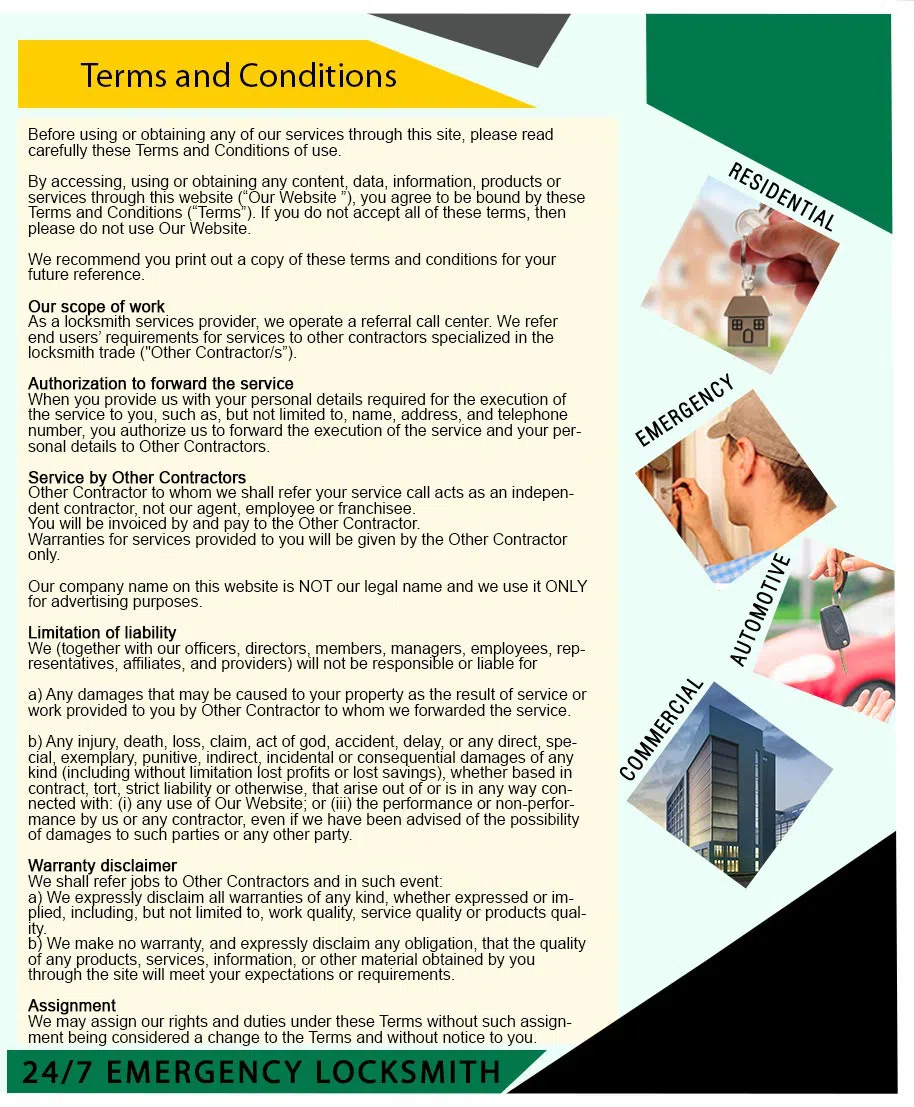 Amber Locksmith Store Raleigh, NC 919-753-1540 - terms-and-condition-68-19mod